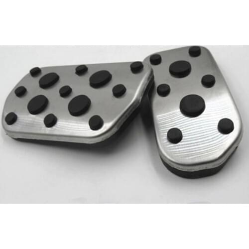 Stainless Steel Gas Fuel Brake Pedal Pads Cover AT For LEXUS NX NX200 NX300H NX200T For Toyota Corolla 2012-2018 RAV4 2014-2018
