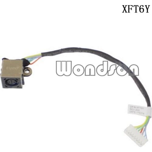 New DC Cable For Dell XPS 15 (L501X / L502X) DC Power Jack Cable - XFT6Y 0XFT6Y / 1 Year Warranty
