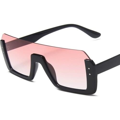 Retro Square Frame Women Men Sunglasses Purple Pink Lens UV400 Eye Protection Girl Sexy Ladies Outdoor Eyewear