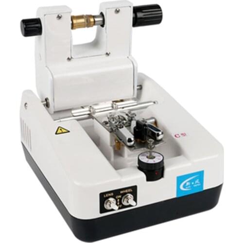 Optical Shop Equipment Half-Frame Lens Slotting Machine Drawing Machine Stainless Steel Processing Machine Glasses Lens Slotting