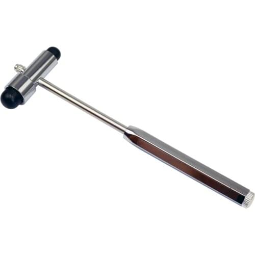 Durable 1PC Safe Medical Neurological Reflex Hammer Percuteur Knee Diagnostic Hammer Medical Healthy Check Stainless Teel