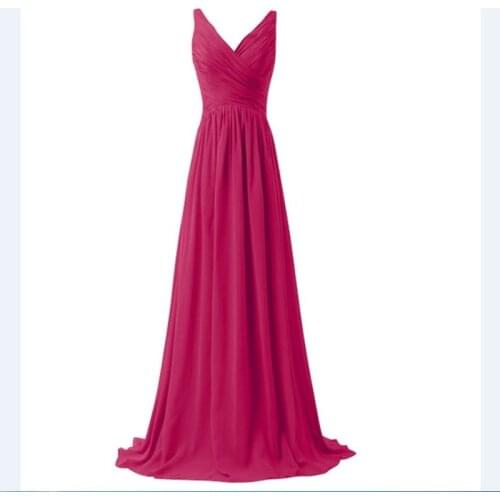 Sleeveless Floor-Length Chiffon Spaghetti Straps maid of honor dresses for weddings wedding dress party bridesmaid dresses