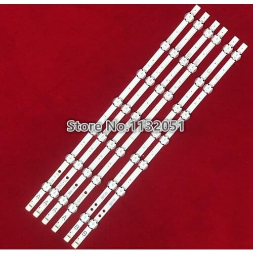 460mm LED Backlight Lamp strip For Tosh iba 49U5766DB VES TEL 49 UHD DRT VNB A B type VES490QNDL-2D-U11 SVV490A64_Rev00_A