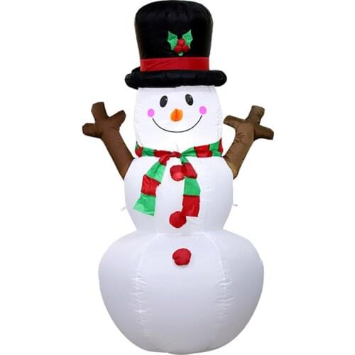 LED Christmas Inflatable Snowman Merry Christmas Decor for Home 2020 Christmas Ornaments Christmas Outdoor Decor New Year 2021