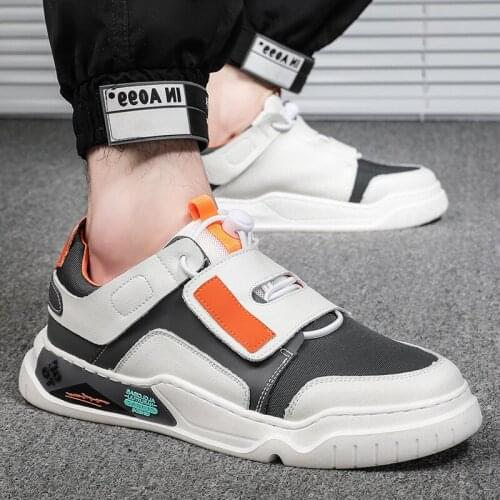 Little white shoes mens shoes 2021 new spring daddy shoes fashion summer breathable shoes mens casual sports shoes