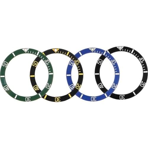 38 mm Ceramic Bezel Insert For Seiko SKX 007 009 Watch Accessories Mens Watch Protect Case Wristwatch Part 4 Colors