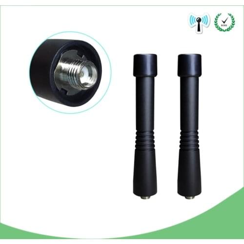 2pcs UHF Antenna 400-470MHZ Single Band Antenna Handheld Radio Walkie Talkie compatible for Kenwood Antenna