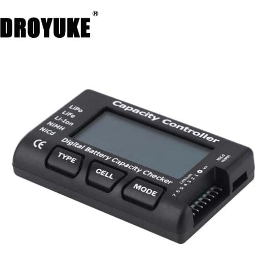 Hot Battery Capacity Control Digital RC CellMeter-7 LiPo LiFe Li-ion Nicd NiMH Battery Voltage Tester Check Cell Meter 7