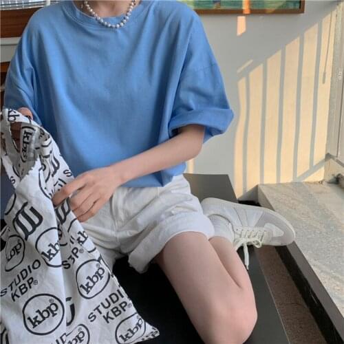 Cheap wholesale 2021 spring summer autumn new fashion casual woman t-shirt lady beautiful nice women Tops female Vy6829