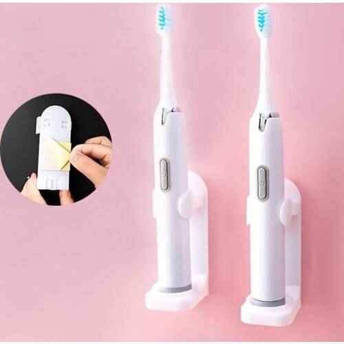 Electric Toothbrush Holder Bathroom Wall Mounted Toothbrush Stand Plastic Rack Organizer Bathroom Storage Rack Dropshipping