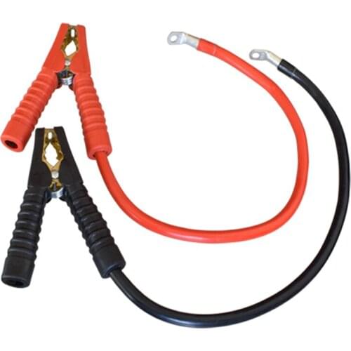 Inverter Accessories Wire Battery Cable With Pure Copper Clip 25 square Soft High-power Battery Firing Wire Customize Length