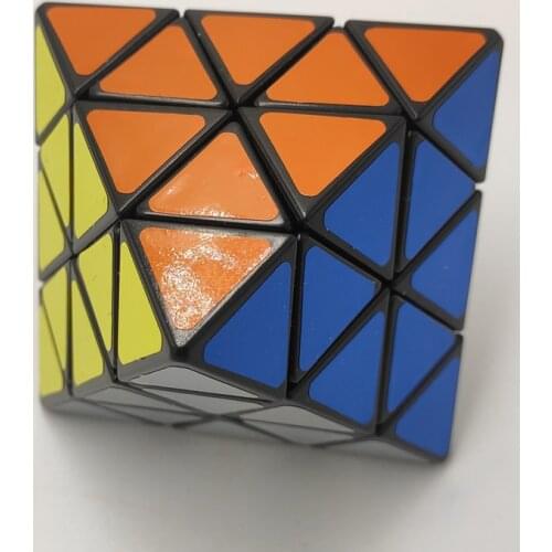 Lanlan Octahedron Black Cubo Magico Twist Puzzle Educational Toy Gift idea Drop Shipping
