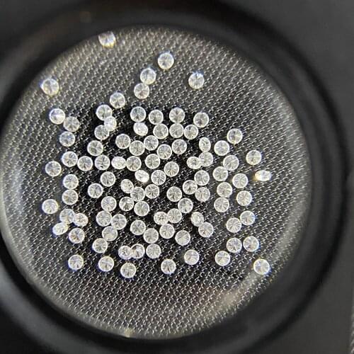 Meisidian 0.03ct/Piece 28pcs 2mm GH Color VS Round Loose Stones Lab Synthrtic HPHT Diamonds