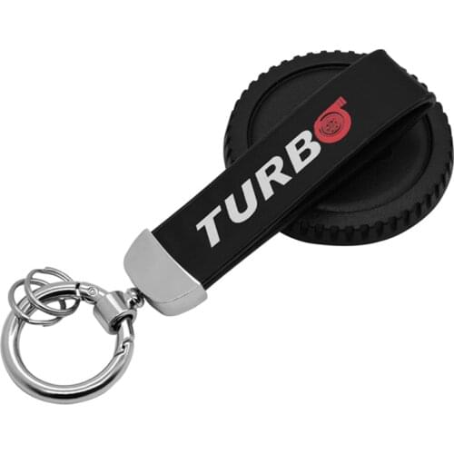 Metal+Leather TURBO Car Keychain Key Chain Car Interior For Audi BMW Ford focus VW skoda seat Peugeot lada Renault Hyundai