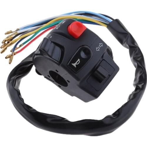 Motorcycle Universal 7/8 "motorcycle Handlebar Mount Switch Push Button