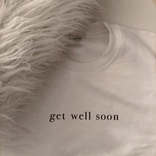 Skuggnas New Arrival Get Well Soon Ariana Grande Sweatshirt Crewneck Fashion Jumper 90s aesthetic Clothing Drop shipping