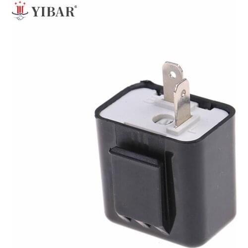 12v 2PIN Motorcycle Blinker Adjustable Led Flasher Relay Turn Signal Indicator