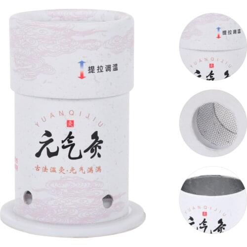 2pcs Portable Moxibustion Cups Body Moxa Boxes Moxa Cones Cans