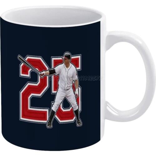 25-Thomer ( Original ) White Mug Vintage Mug New Unisex Size Mug 25 Number 25 Thomer The Pride of Peoria Gentleman Jim Mr High J