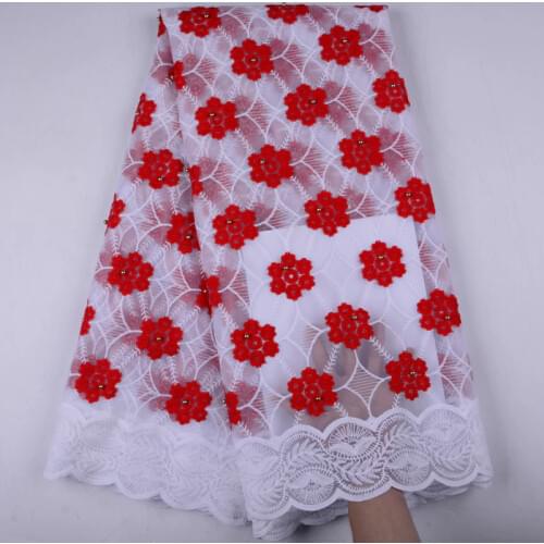 African Tulle Lace Fabric 2019 African French Lace Fabric High Quality Nigerian Embroidery Tulle Lace Fabric For Wedding A1505