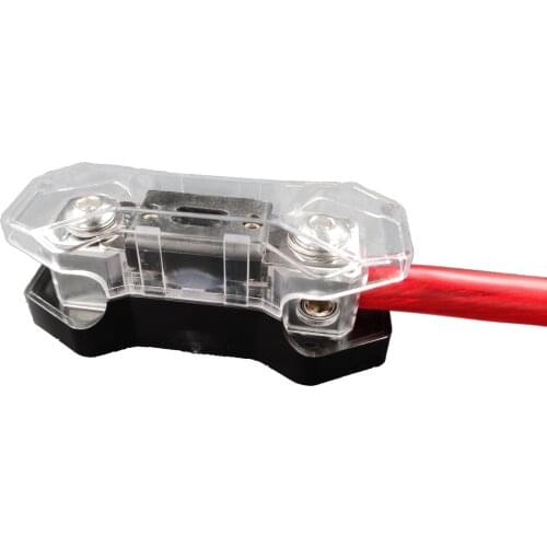 Car Audio Power Wire Amplifiers Dual-Mode ANL Fuse Holders 100A 60A Subwoofer Modified Insurance Tube High Current Bolt Type