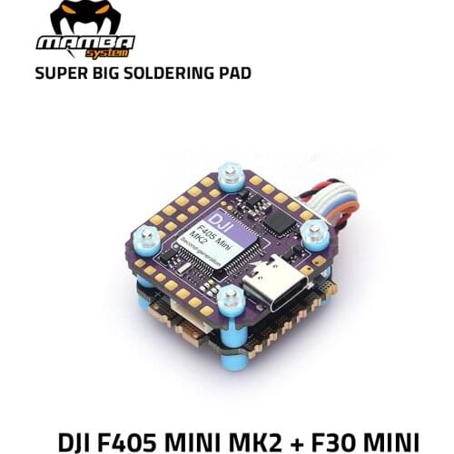 Diatone MAMBA DJI F405 MINI MK2 Flight Control with F30 MINI PRO ESC For RC Multicopter Drone RC Model