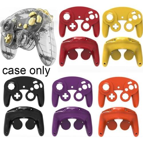 For Nintendo NGC Gamecube Controller Housing Cover Shell Handle Case Replacement Parts Games Handle Protective Accessories