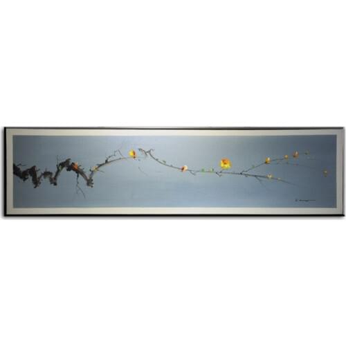 Exclusive original Oil painting plum blossom hand-painted Home decoration painting Modern artists painting 1801110202