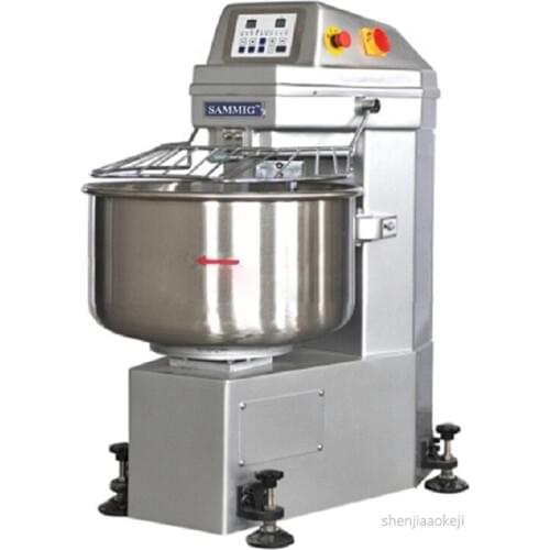 Commercial stainless steel flour mixing device Dough kneeding machine two-speed hook and bowl double rotate dough stir mixer