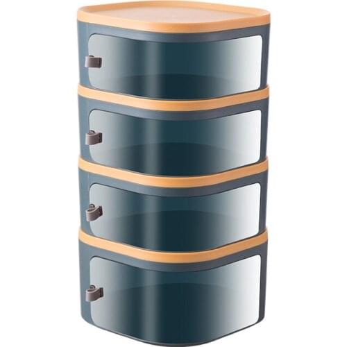 Kitchen Transparent Stackable Food Insulation Cover Dust Proof Portable Home Storage Organization Save Space Plate Holder Shelf