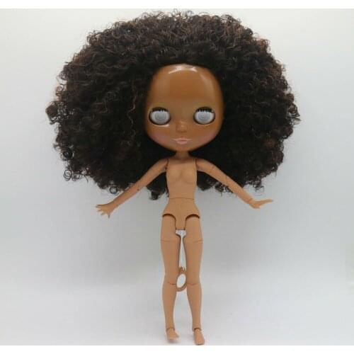 Without eye chips joint body Nude Blyth Doll, Factory doll Fashion doll Suitable For DIY