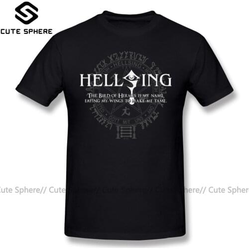 Hellsing T Shirt Hellsing T Shirt Phone Case More 1 T-Shirt Short-Sleeve Mens Tee Shirt Big 100 Cotton Funny Print Summer Tshirt