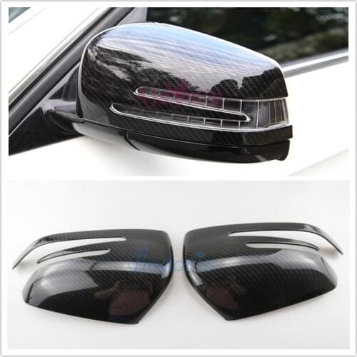 Car Styling Door Mirror Overlay Rear View Cover 2013-2018 For Mercedes Benz AMG A Class W176 A45 Car Styling Accessories