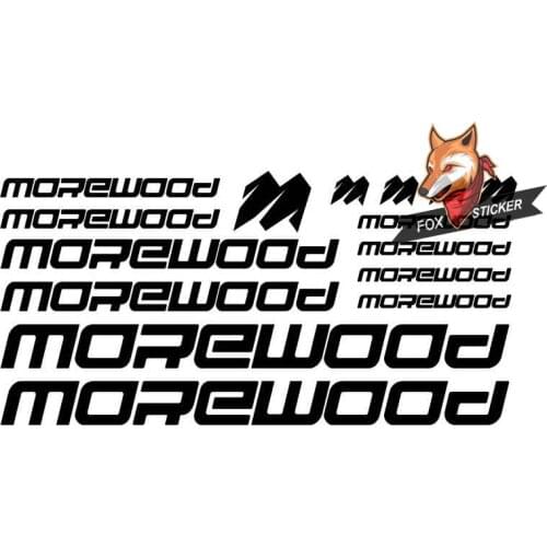 Bicycle frame stickers road bike mountain bike MTB Track bike TT bike cycle decal reflective stickers for MOREWOOD stickers