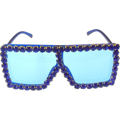 New fashion luxury sunglasses womens fashion frameless diamond hollow fashion celebrity sunglasses oversized sunglasses vintage