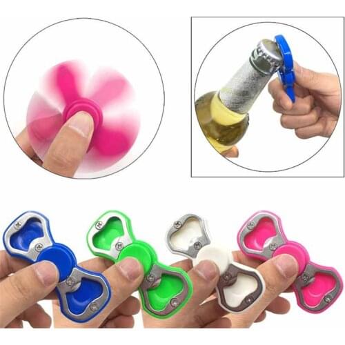 Bottle Beer Opener Spinner EDC Hand Spinners Bar Tool Drink Opening Fidget