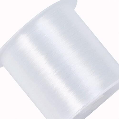 5Roll 0.2mm-0.6mm Transparent Fishing Nylon Thread Beading Wire for Jewelry Necklaces Bracelets Making DIY Crafts