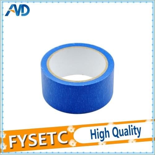 2pcs Blue Tape Painters Heat 48mm*30m 3D Printers Resistant High Temperature Part For MakerBot Heated Bed Polyimide Adhesive