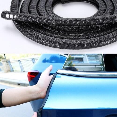 Universal Car Door Edge Scratch Protector 10M Strip Sealing Guard Trim Automobile Door Stickers Decoration Protector Car-styling