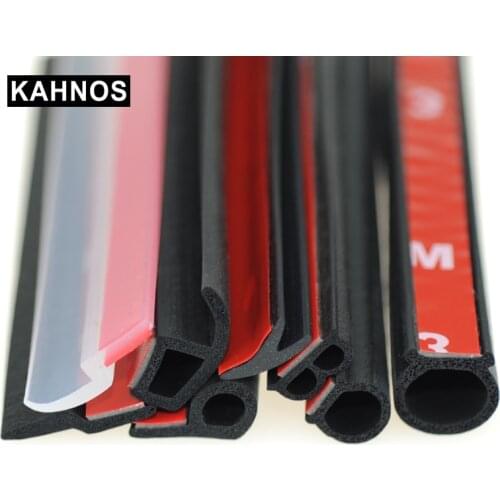 Big D Auto Door Seal Z Shape Car Door Seal Strip High Density Weatherstrip Sealing Rubber Strips Trim P Seal For Auto 2 Meters