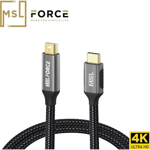 USB TYPE C Thunderbolt 3 2 to mini DisplayPort 4k for Macbook Air Pro Samsung dell XPS13 15 to Apple cinema display