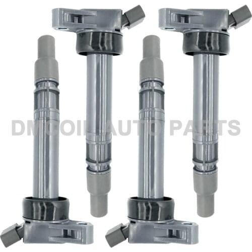 4 PCS HIGH QUALITY IGNITION COIL FOR TOYOTA LTTEACE BUS NADIA VISTA 2.0L (1997-2003) 90919-02235 9091902235