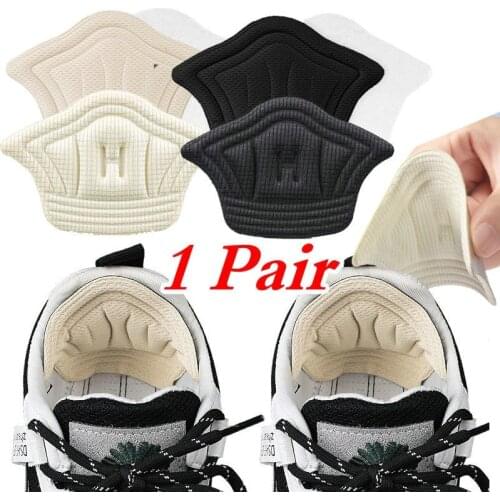 2PCS 1Pair Heel Stickers for Sports Shoes Size Reducer Heel Liner Grips Protector Pad Pain Relief Patch Foot Care Insole Inserts