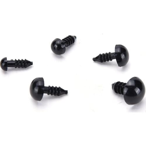 100 Set/Box Plastic Craft Toy Doll Eyes Safety Eyes For Teddy Bear