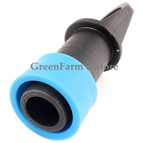 2~50pcs 16mm Micro Irrigation Drip Connector End Plug Soaker Greenhouse Watering Patch Tape Hose End Cap Blue Color Joints