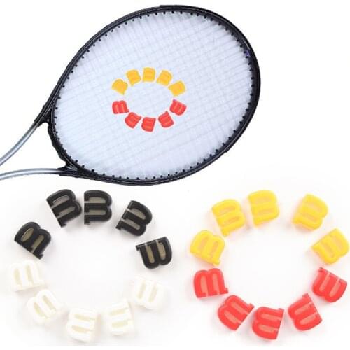 1/5Pcs Tennis Racket Damper Shock Absorber To Reduce Tenis Racquet Vibration Dampeners Raqueta Tenis Pro Staff Accessories