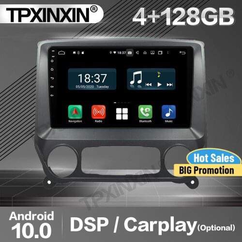 128G Carplay Car Radio 2 Din Stereo Receiver Android 10 For GMC Sierra 2014-2017 2018 2019 GPS Player Audio Recorder Head Unit