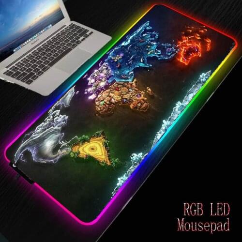 MRGBEST Diamonds Earth Map RGB Large Gaming Mouse Pad Lockedge Mouse Mat for Laptop Computer Keyboard Pad Desk Pad Dropshipping