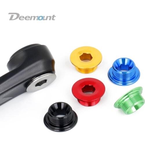 Deemount Aluminum Alloy M20*8mm Bolt for Bicycle Crank Slot Cover Bottom Bracket Arm Crankset Screw Bolt 6 Colors Optional