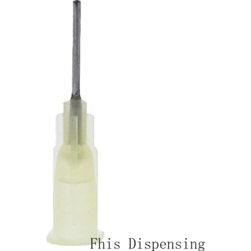 Tubing Length Glue Dispensing Luer Slip Blunt Tip 19G 0.5 Inch Pack of 50